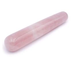 Baton de massage quartz rose Brsil A 110mm