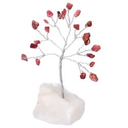 Mini arbre du bonheur tourmaline rose (rubélite)