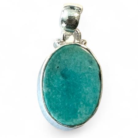 Pendentif turquoise Chine AA argent 925