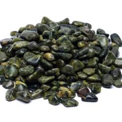 Lot jade néphrite Brésil AB (mini-pierre roulée XS) - 100g