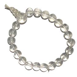 Bracelet tibtain cristal de roche Brsil A (boules 7-8mm)